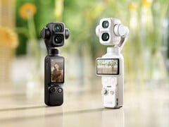 Компания DJI предлагает камеру Osmo Pocket 4P в чёрном и белом цветах.