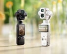 Компания DJI предлагает камеру Osmo Pocket 4P в чёрном и белом цветах.