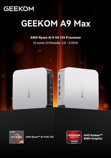 Geekom A9 Max. (Источник изображения: Notebookcheck)