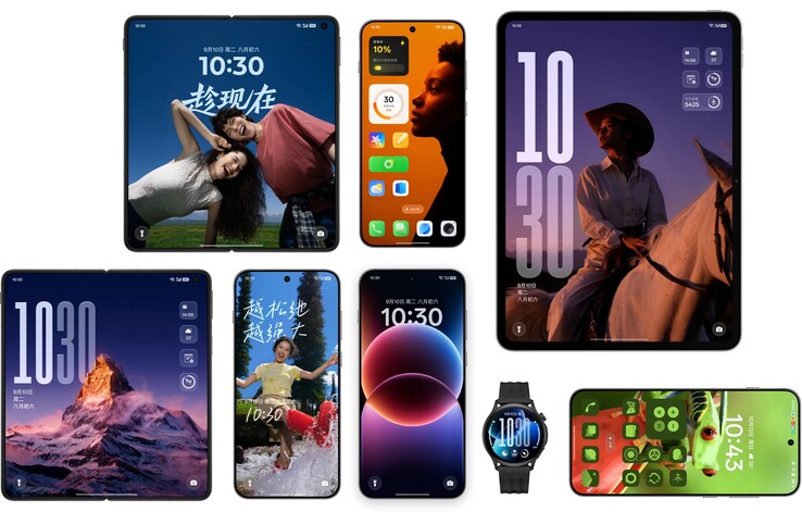 Обзор возможностей ColorOS 16. (Источник изображения: Oppo)