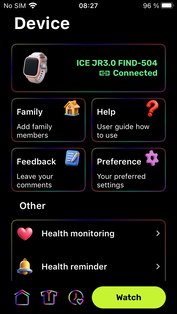 Последняя вкладка содержит настройки часов