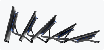 Углы наклона подставки Kamvas 22 Gen 3