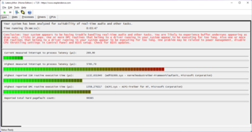 Latency monitor