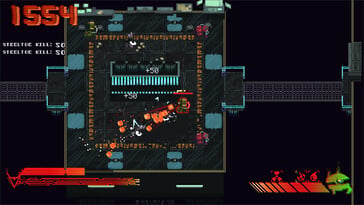 На изображении: скриншот игрового процесса из игры «RAM: Random Access Mayhem».