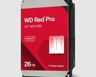 Жесткий диск Red Pro NAS емкостью 26 ТБ - один из самых емких дисков CMR, доступных на сегодняшний день. (Источник изображения: Western Digital)
