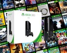 Консоль Xbox 360 с ретро-играми