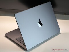 Apple MacBook Pro 14 с чипсетом M4. (Источник изображения: Notebookcheck)