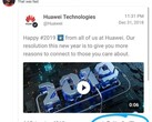 Сотрудники Huawei не учли, что публикация с iPhone отображается в Twitter со специальной подписью (Изображение: 3dnews)