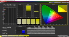 CalMAN Saturation Sweeps (после калибровки)