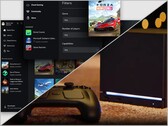 Приложение Xbox на Windows (вверху) и Steam Machine (внизу).
