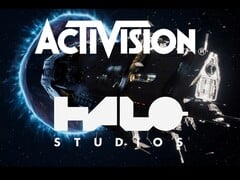 Изображены логотипы Activision и Halo Studios