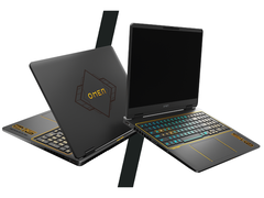 Игровой ноутбук HP Omen 16 LoL edition (на фото) может быть оснащен либо 16-дюймовой панелью WQXGA (2560×1600) 240 Гц, либо 2K (1920×1200) 165 Гц. (Источник изображения: HP)