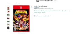 Nintendo возвращается на Amazon с играми и аксессуарами, включая эксклюзивы для Switch 2. На фото - один из списков игр. (Источник изображения: Скриншот - Amazon)