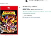 Nintendo возвращается на Amazon с играми и аксессуарами, включая эксклюзивы для Switch 2. На фото - один из списков игр. (Источник изображения: Скриншот - Amazon)