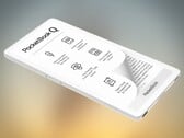 Электронная читалка PocketBook Q удобно помещается в карман брюк.