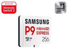 На карту microSD Express Samsung P9 Express емкостью 256 Гб на Amazon действует большая скидка. (Источник изображения: Samsung)