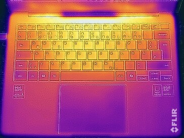 Испытание на стрессовую температуру поверхности (верхняя сторона)