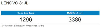 Geekbench x86