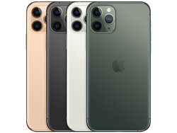 Доступные расцветки iPhone 11 Pro