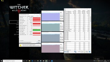 Gigabyte Aero 17 в Witcher 3