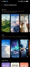 Флип-карты и эффект Glint в OriginOS 7