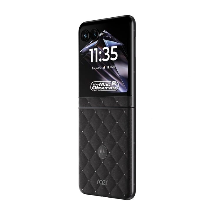 Утечка изображения Motorola Razr 70 в версии Swarovski.