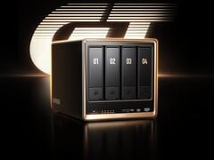 Новый NAS Ugreen DXP4800 GT имеет четыре отсека для дисков