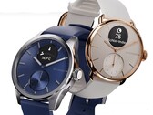 Часы Withings ScanWatch 2 в новых вариантах расцветки - синем и серебристом. (Источник изображения: Withings)