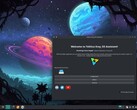 Основанный на Arch рабочий стол Xray_OS Linux с помощником Tolitica (Источник изображения: Xray_OS на SourceForge)