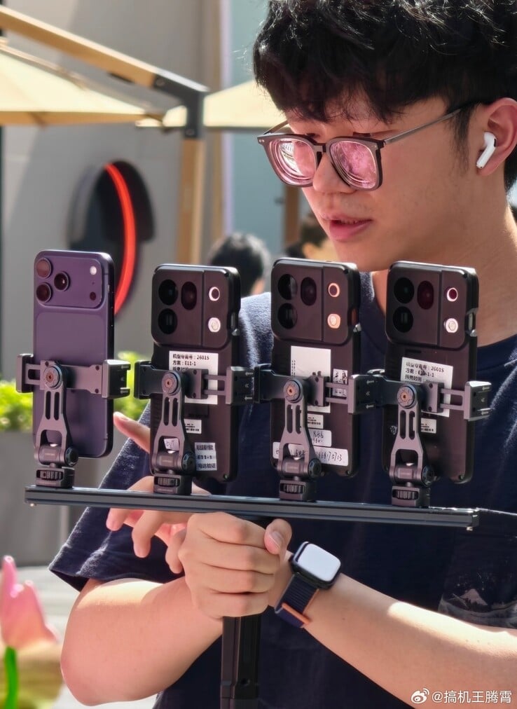 Предполагаемые «шпионские» снимки серии Oppo Find X10.
