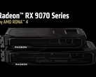 Графические процессоры AMD Radeon RX 9070 XT и RX 9070 RDNA 4 получают полное представление о производительности. (Источник изображения: AMD)