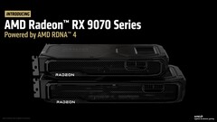 Графические процессоры AMD Radeon RX 9070 XT и RX 9070 RDNA 4 получают полное представление о производительности. (Источник изображения: AMD)