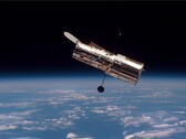 Изображение космического телескопа "Хаббл" на орбите Земли (Источник изображения: ESA; обрезано)