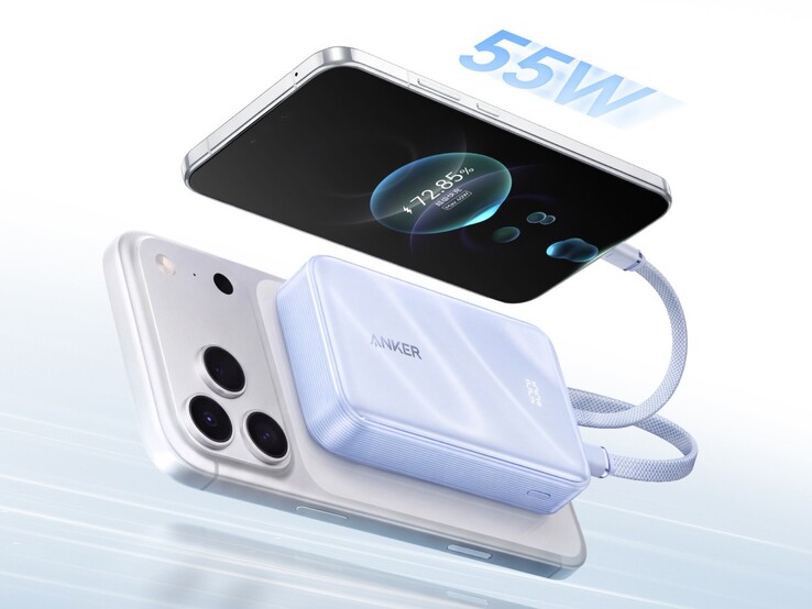 Новый внешний аккумулятор Anker 20K Zolo поддерживает более быструю зарядку мощностью 55 Вт