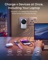Просочившееся маркетинговое изображение адаптера Anker Nano Travel (4-в-1, 100 Вт, Smart Display)