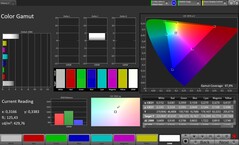 Цветовая гамма CalMAN