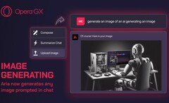 В Opera GX улучшена генерация изображений (Источник изображения: Opera News)