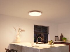 Потолочный светильник Philips Hue Devote (на фото) появился в Европе. (Источник изображения: Philips Hue)