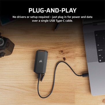 Колпачок USB всегда должен быть прикреплен, когда он не используется. (Источник изображения: Corsair)