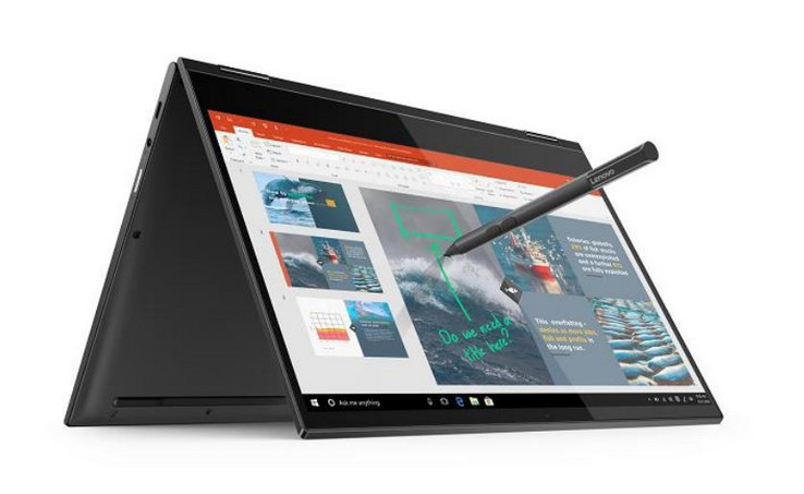 Lenovo Yoga C630 WOS в отличие от Miix 630 является конвертируемым ноутбуком. (Изображение: Lenovo)