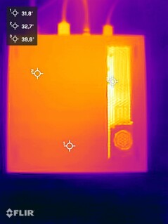 Стресс-тест Minisforum MS-02 Ultra (нижняя сторона)