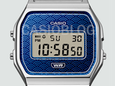 Крупный план циферблата часов Casio A159WEV с водяным знаком Casioblog.