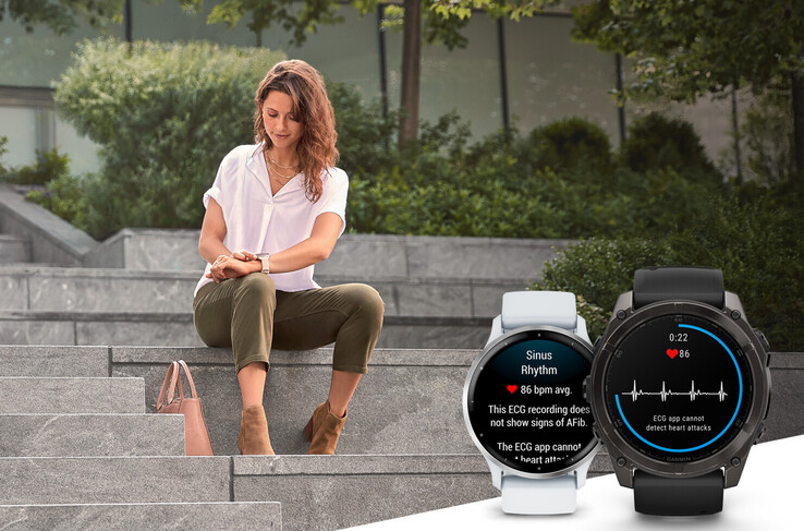 Приложение Garmin ECG. (Источник изображения: Garmin)