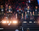 Состав команды MongolZ (на фото) на церемонии открытия проходящего в Остине Blast Major. (Источник изображения: HLTV)