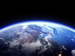 Изображение Земли и ее атмосферы. (Источник изображения: Bluebackimage, Adobe Stock)