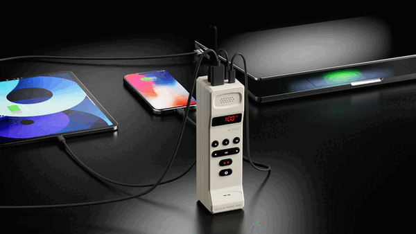 Портативный аккумулятор Trozk Cellular Power Bank обладает достаточной мощностью для зарядки ноутбуков, карманных устройств и планшетов.