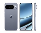 Рекламное изображение Pixel 10 Pro XL спереди, сзади и сбоку. (Источник изображения: Google)