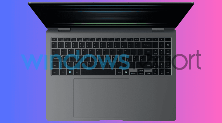 Клавиатура Samsung Galaxy Book 5 Pro 360 (источник изображения: Windows Report)