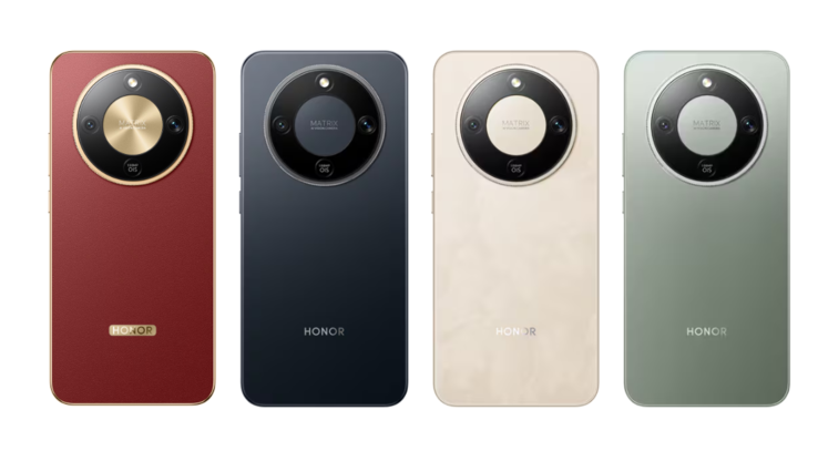 Модель Honor X9d выпускается в черном, красновато-коричневом, золотом и зеленом цветах (Источник изображения: Honor)