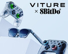 Компании Viture и 8BitDo выпустили новые полупрозрачные версии контроллера 8BitDo Ultimate 2C. (Источник изображения: Viture)